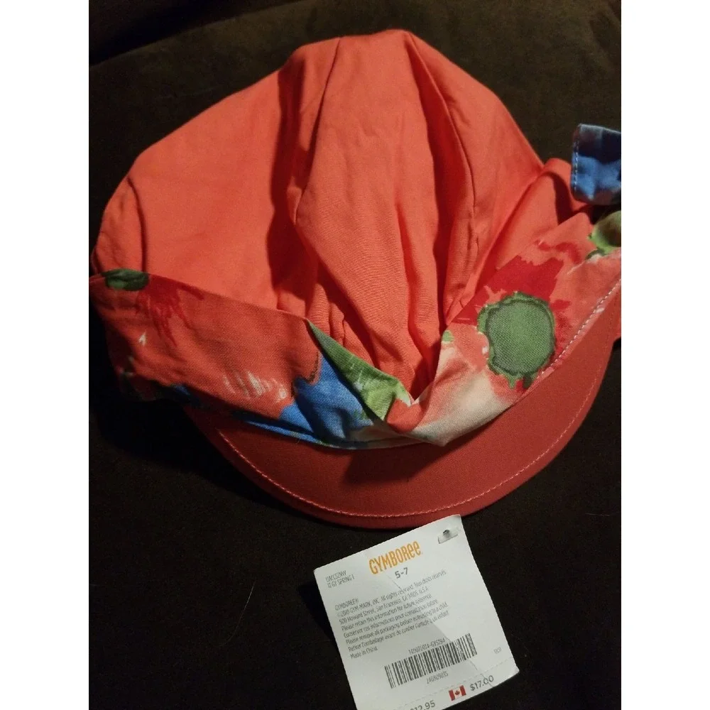 Gymboree burst‎ of spring hat 5-7 nwt